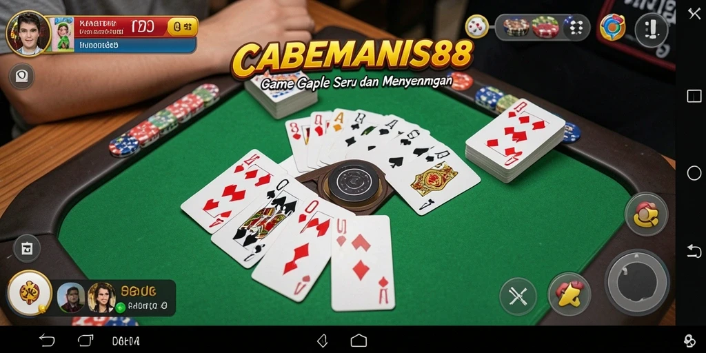 Tampilan gameplay seru dan kompetitif dalam CABEMANIS88.
