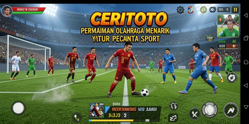 Tampilan interaktif gameplay CERITOTO yang penuh aksi.