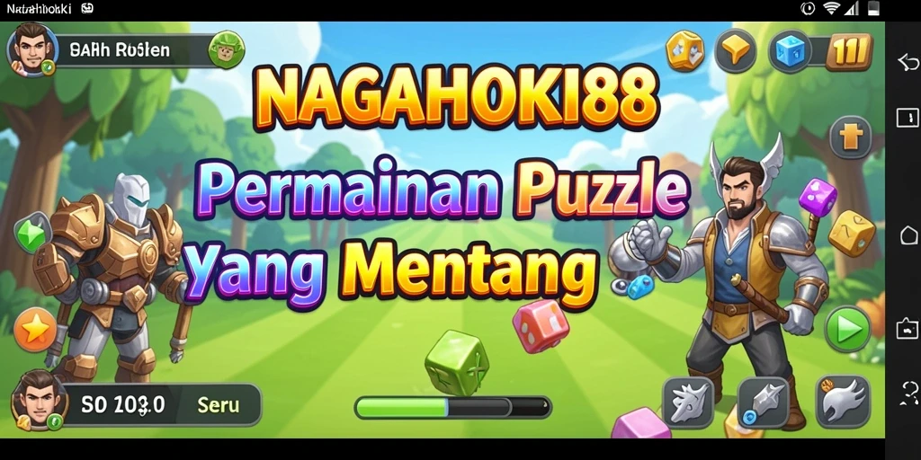 Tampilan gameplay NAGAHOKI88 yang menantang teka-teki Puzzle.